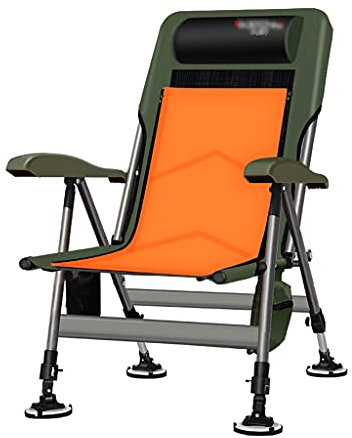 Fischerstühle Angelstuhl Outdoor-Liegestuhl Campingstuhl Multifunktionaler Klappstuhl Kann 200 Kg Geschenk Tragen (Color : A, Size : 47.5 * 90 * 60cm)