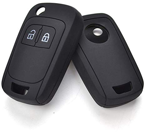 Happyit Silikon autoschlüssel Abdeckung fällen für opel Astra j Corsa d Zafira c Mokka Insignia Cascada Karl adam meriva 2 Tasten