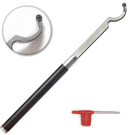 YAOBAO Utensile per Scavo, Utensili per Tornitura Scalpello Rotante Utensile per Tornio per Legno Utensile Manuale per Tornio Utensile per Scalpello