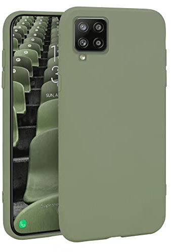 MyGadget Silikon Hülle für Samsung Galaxy A12 5G - robuste Schutzhülle TPU Case Slim Silikonhülle Back Cover Ultra Kratzfest Handyhülle in Grün