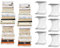 Flo.mar - Mensole da Muro Libreria Invisibile a Scomparsa - Mensole Sospese Porta Libri 17x15x20 cm - Scaffale da Parete Per Libri - Set Da Parete 6 pezzi