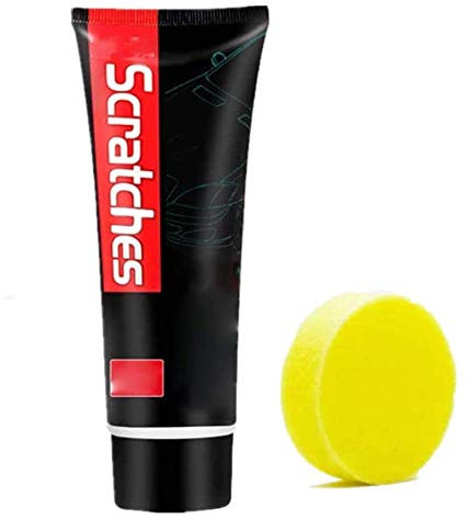 Hehimin Scratch Free Stove Top Scratch Remover, Glass Ceramic Stove Top Cleaner, Car Paint Scratch Repair,Multipurpose Cooktop Cleaner with Sponge-Kitchen Home Tool (1pcs)