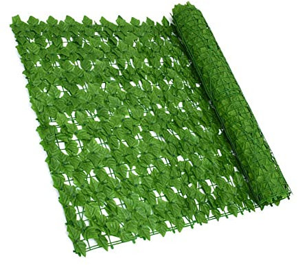 LIOYUHGTFY Künstliche Hecken Künstliche Garten Privatsphäre Leaves Vine Privacy Zaun Wand Screen Garten Rattan Zaun Screening Rollen für Hinterhof Garten Home Decor Greenery Walls 1229(Color:,Size