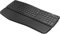 Arteck Universal Wave Comfortable Keyboard with Palm Rest Multi-Device Full Size Wireless Bluetooth Keyboard for Windows, iOS, iPad OS, Android, Computer Desktop Laptop Surface Tablet Smartphone