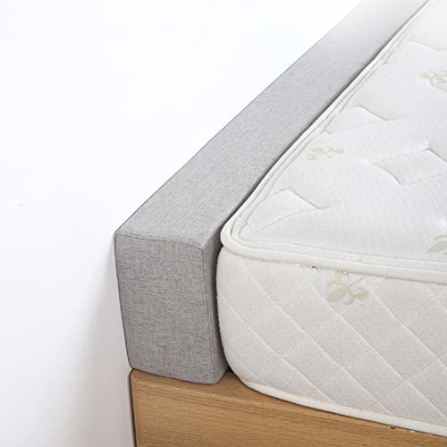 Matratzenverlängerung Bett Lückenfüller Für Kopfteil Queen, Matratze Extender Schlitz Bett Spaltfüller Keil Für Wandabstand, 213 200 180 150 99 Cm Stopper Grau Füllt Lücken ( Size : 200x20x20cm/78x7.8