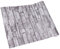 Agatige Steintapete Abziehen Und Aufkleben, PVC 3D Selbstklebendes Vintage-Kontaktpapier Für Böden, Ziegeltapete Für Heimdekoration, 45 X 1200 cm (Grau)