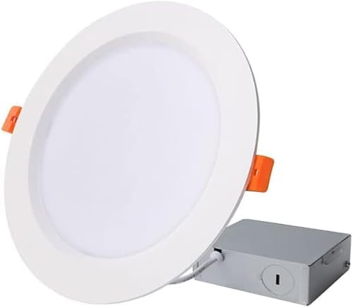 BENEXMART Tuya Zigbee Smart Einbauleuchten, Slim 4 Zoll 10W / 6 Zoll 16W LED Downlight RGBCW Dimmbares Licht Smart Runde Deckenlampe Alexa Google Home Steuerung (4 Zoll - 10W)