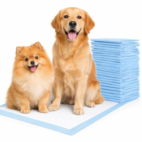 Celino® 50 Large Puppy Training Trainer Train Pads Toilet Pee Wee Poo Dog Pet Cat Mats Anti Slip No Leaking Quick Dry 60 x 60cm