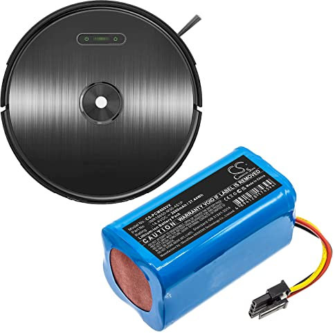 Cameron Sino Ersatz Akku für Proscenic M8, M8 Pro PN:Proscenic INR18650-M30-4S1P 2600mAh / 37.44Wh