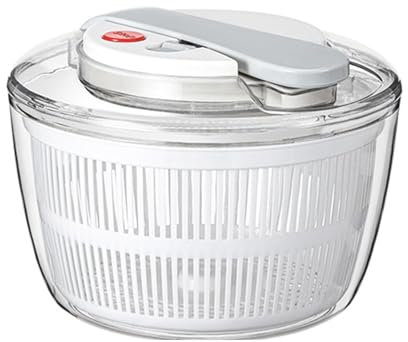 Secadora De Lechuga Giratoria Para Ensaladas, Lavadora Secadora De Frutas Y Verduras, Diseño Tipo Empuje, Para Lavar Y Secar Verduras Frutas Verdes