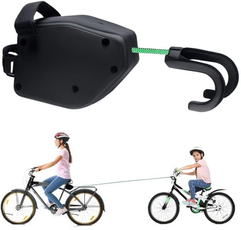 lafo Tire Velo pour Enfants, 2,5 m Rétractable Accessoire de vélo pour Enfants, Barre de remorquage Velo pour vélos, vélos électriques, VTT