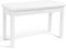 MUSTAR Piano Bench Piano Stool with Storage, 74cm Large Seat Solid Wooden Keyboard Bench, Soft Faux Leather Padded Seat for Vanity, Living Room, Bedroom (White)