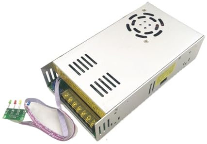 Fuente de alimentación conmutada 360W UPS Función de carga Fuente de alimentación conmutada 12v 30a 350W Cargador de batería 13.8V Respaldo para tiras LED, letreros LED, radios de audio, diseño(Lithiu