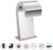 LONGRUNNEW Wasserfall Überlauf Edelstahl Pool Brunnen gebogen mit Zubehör, Teich Wasserfälle S-förmig Outdoor Wasser Überlauf Brunnen Kit für Garten Terrasse Schwimmbad Dekoration-42.5cm Höhe