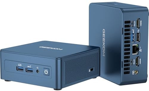 GEEKOM [2025 Upgraded Cooling IT13 Mini PC Windows 11 Pro, with Intel i9-13900HK(14C/20T, Up to 5.4GHz) 32GB DDR4 & 1TB NVMe SSD(Expandable) Quad Display/8K Iris Xe Graphics/WiFi 6E/BT5.2 for Office