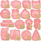 SDwfxd Lot de 16 moules à biscuits Happy Birthday, 8 emporte-pièces d'anniversaire et 8 emporte-pièces en forme d'animal, emporte-pièces 3D pour enfants pour fondant, donut
