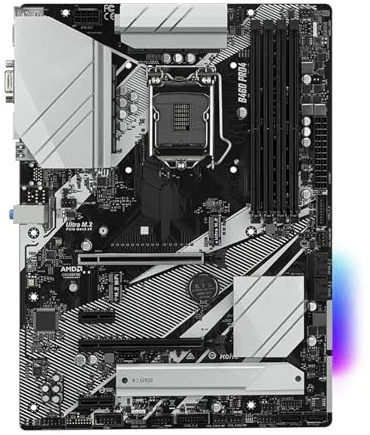Processore Scheda madre Fit For Asrock B460 PRO4 Intel B460 LGA 1200 DDR4 128 GB supporta i9-10900 i3-10100F i3-10105 i7-10700 i3-10300 CPU ATX