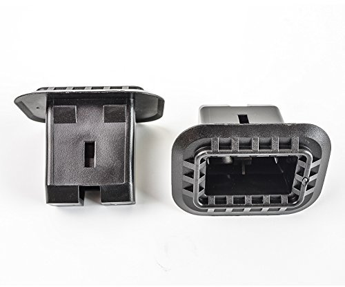 2x plastic bracket clip back seat rear 1K0886373C