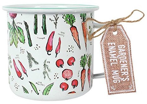 Mug Gardener's Retreat Vegetable Enamel Mug
