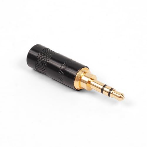 REAN 3.5mm NYS231BG Straight Stereo Mini Jack Connector