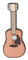 Crocs Jibbitz Sport- und Freizeit-Schuhanstecker | Individualisieren Sie Ihre Crocs mit Jibbitz Guitar One-Size