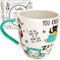 Love Mug®: A Funny Gift for A Crazy Cat Lady, Featuring A Large Cat Mug with A Printed Message Inside, A Coaster and an Engraved Teaspoon. Beautifully Packaged. Award Winning Retailer