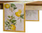 Maison d' Hermine Tischläufer, 100% Baumwolle, dekorativer, waschbarer Tischläufer, Oster-Tischläufer für Essen, Zuhause, Hochzeit, Bankett, Buffet, Limoncello – Frühling/Sommer (50cm x 150cm)