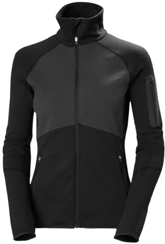 Helly Hansen Damen W Lifa Merino Midlayer Pullover, Schwarz, XL