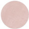 Paco Home Waschbarer Teppich Rund Wohnzimmer Kurzflor rutschfest Modern Flauschig Einfarbiges Muster, Grösse:160 cm Rund, Farbe:Rosa