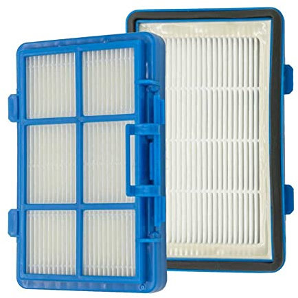 Staubsaugerbeutel Filterset geeignet für Philips PowerGo series, Philips FC8249/09 (1 Hepafilter)