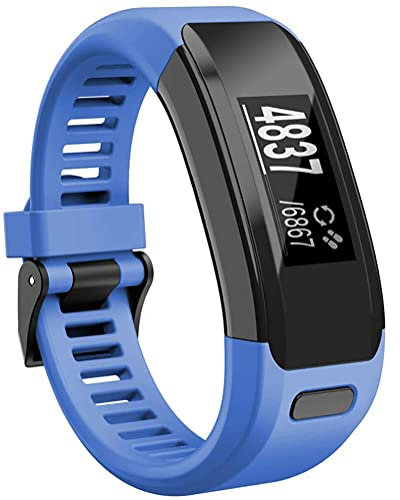 Tyogeephy Armband Kompatibel mit Garmin Vivosmart HR für Frauen Männer, Silikon Ersatz Uhrband Accessoires mit Schraubendreher Fit für Vivosmart HR, NOT für Vivosmart HR+