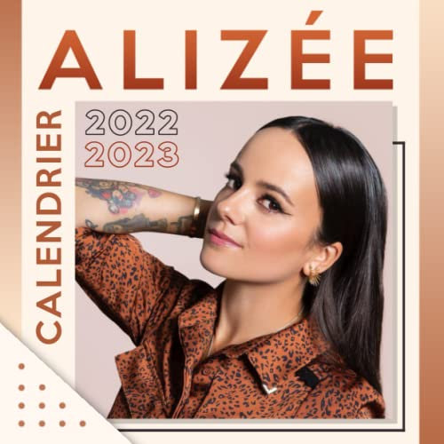 Alizée Calendrier 2022-2023