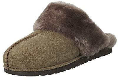 Rohde Damen, Frauen, Pantoffeln, Hausschuhe,warm gefüttert,Schlappen,gaeste-Hausschuhe,hausschlappen,hauslatsch,hofschuh,LEINEN,38 EU / 5 UK