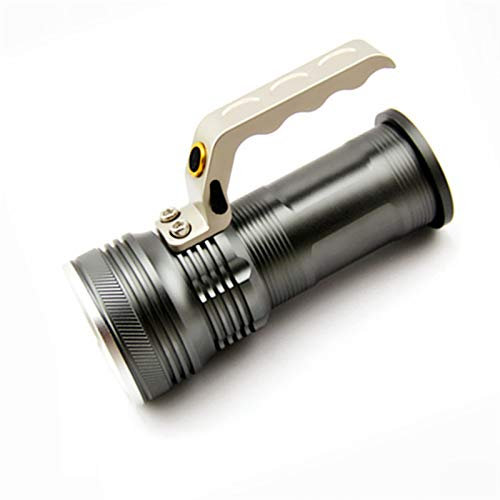 SPELAX Ultra-Long Standby Electric Torch 800 Lumens CREE LED High Power Searchlight as a Power Bank and Camping Accessories (Emitting Color : White Light) (Warm White)