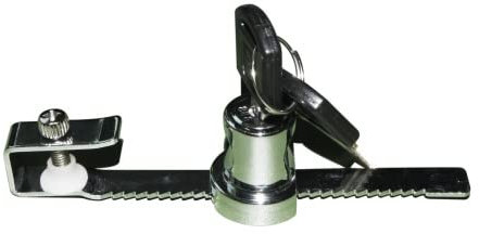 ReptiZooTerrarienschloss aus Alu 120mm (RL120N)