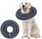 IBLUELOVER Halskrause Hunde Katzen Schutzkragen Wasserdicht Schutzhalsband Antibiss Elisabethanischer Kragen Weich Hundehalskrause für Haustiere Nach Operation Verletzungen Recovery