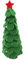 Veemoon Albero Di Natale Verde Decorazione Creativa Da Scrivania Per Ufficio e Casa Slim Per Festività e Feste Di Natale Accessorio Per Adulti Aggiungi Atmosfera Festiva Alla Tua Stanza