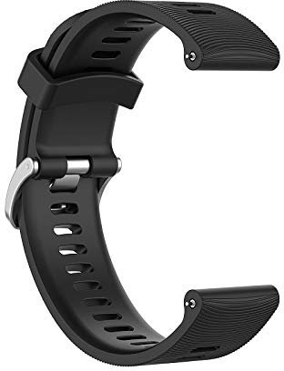 INF Bracelet pour Garmin Forerunner 245 en silicone avec montres de 20 mm de large