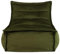 Icon Dolce Sitzsack-Liege für Erwachsene, Olivgrün, Flauschiger Samtstoff, Riesen Sitzsack Samt mit Füllung, Bean Bag Chair, Bequemer Sessel Wohnzimmer, Lounge, Schlafzimmer, Büro