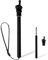 Stilo per Bambini, con Attacchi 3 in 1 Stilo a Pastello Puntatore Telescopico per Insegnanti Stick Conduttore Stilo Capacitivo per Touch Screen per iPad iPhone Tablet Kindle (Nero)