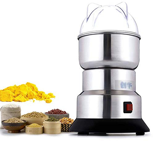 Molinillo de café eléctrico, fresadora de harina de alimentación seca de alta velocidad, para hierbas de café de grano de especias, para uso comercial doméstico