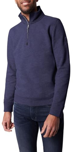 Pierre Cardin Herren Sweatshirt Sweat StKrgRV | Männer Basic Pullover | Stehkragen | Mordern Fit | Navy Blazer 4026 6323 | XXL