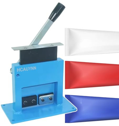 HCAUYNN Manuelle VersiegelungsgeräT Zum Crimpen Von Tuben Mit Ergonomisch Geformtem Griff, KöNnen GepräGte Zahlen/Buchstaben Individuell Anpassen, FüR Bastelbegeisterte
