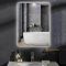 Youyijia Badspiegel mit Beleuchtung 70x50 cm Led Spiegel mit Touch-Schalte, Badezimmer Wandspiegel Badezimmerspiegel Energiesparend Lichtspiegelr Kaltweiß 6000K