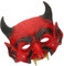 MOBUTOFU Teufelsmaske Cosplay für Halloween Gruselige Dp-maske Maskenballmaske für Männer und Frauen