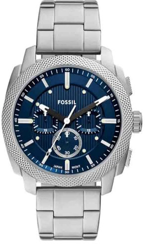 Fossil Men's Analog Quartz Watch with Stainless Steel Strap FS6096