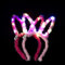 Oreilles de Lapin Bandeau LED,Serre-tête Oreilles LED,Bandeau avec oreilles de lapin de Pâques pour Fête Pâques Serre-Tête Elastique pour Anniversaire Soirée Cosplay (couleur, A)
