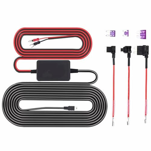 Auto-Rückfahrkamera Auto Dash Cam Kabel 3,2 m Spiegel DVR Hardwire Kabel Kit V12/24 V zu 5 V FÜR Mini FÜR Micro USB Ladegerät Linie Einparkkamera Kamera(USB B)
