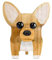 Tixqeaif 1 PCS -Animal Lunettes Stand en Bois-Corgi Porte-Lunettes Lunettes de Soleil Présentoir