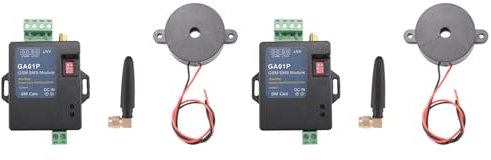 Tuesoa 2X GA01P Distributeur Automatique GSM Boîte D'Alarme Prise en Charge Alerte de Panne de Courant une Entrée D'Alarme une Sortie de Tension D'Alarme